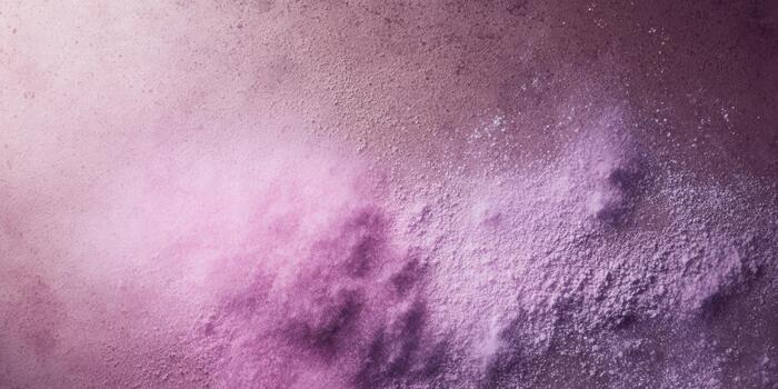 Colorful powder spread across a surface in artistic display photo