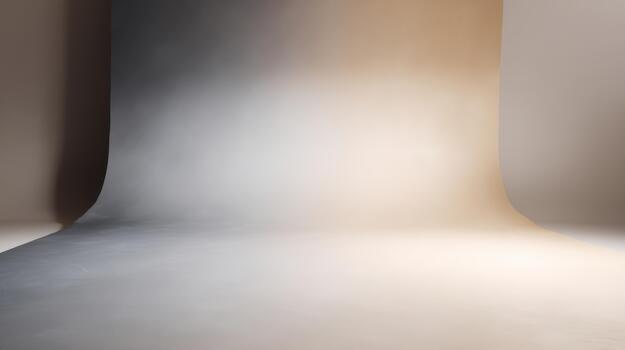 Neutral backdrop for studio photography sessions and displays photo