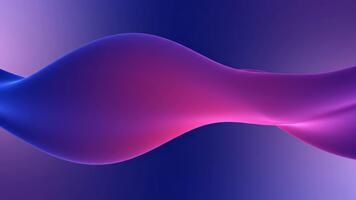 Abstract Smooth Wave Forms Moving Through Gradient Blue and Pink Lighting with Gentle Flowing Motion video