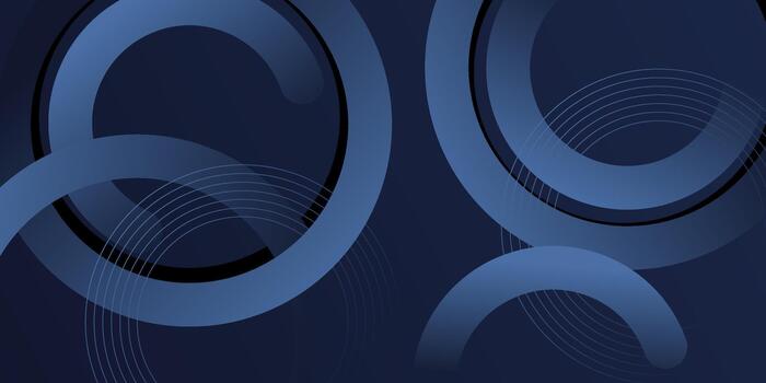 Abstract blue circle background. Trendy shape element pattern background. Simple line concept. eps10 vector