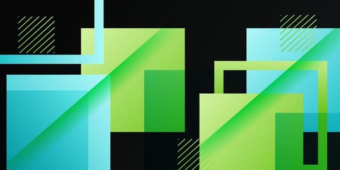 Abstract colorful banner background with overlapping square pattern concept design. Simple and elegant background. EPS10. vector