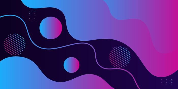 resumen líquido ola modelo antecedentes con púrpura y azul degradado modelo. de moda concepto con sencillo modelo. eps10. vector