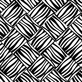 resumen geométrico cebra rayas modelo vector