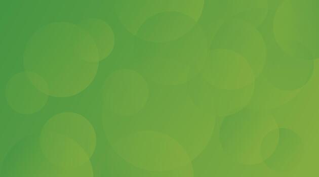 Abstract Green Background with Overlapping Circular and Gradient Design Elements vector