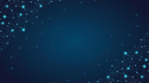 oscuro verde azulado tecnología red antecedentes vector