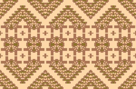 nativo patrones resumen sin costura geométrico gente con patrones bordado, azteca geométrico ornamento impresión. diseño para alfombra, fondo de pantalla, ropa, envase, tela vector