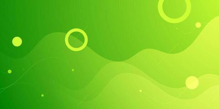 Abstract colorful gradient green and yellow background. Wave pattern concept element design. vector