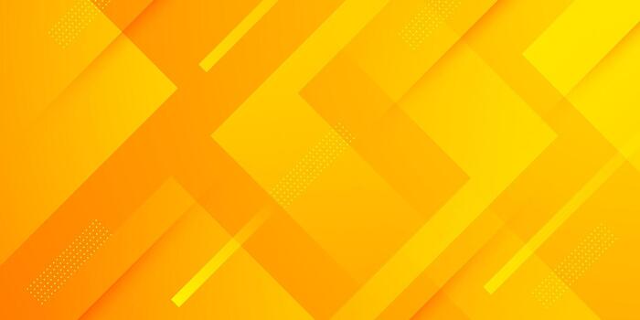 Abstract orange background with overlap square shapes pattern concept element design. Cool banner background. vector