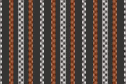 Modern striped textile pattern in warm earth tones. Versatile backdrop for design projects, backgrounds, and prints. Can symbolize structure and order. vector
