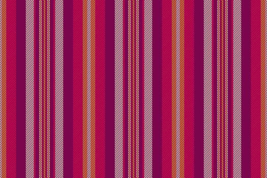 S0s lines textile, many texture vertical fabric. Dovember seamless background pattern stripe in pink and red colors. vector