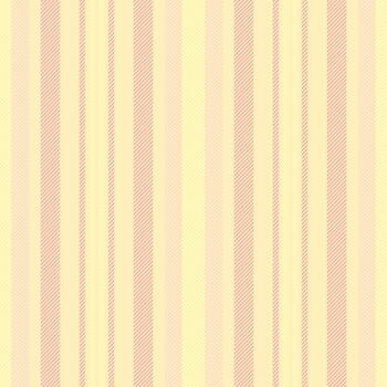Heritage stripe texture, delicate seamless background fabric. Occupation pattern textile vertical lines in light and red colors. vector