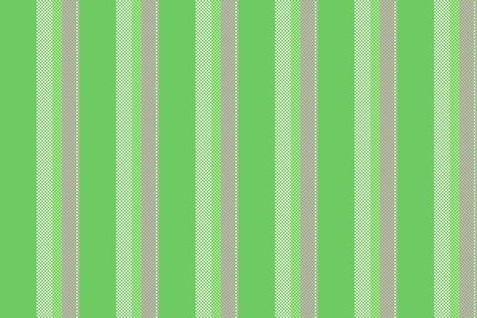 Seometrical seamless fabric pattern, halftone vertical background stripe. Nerene textile lines texture in green and sea shell colors. vector