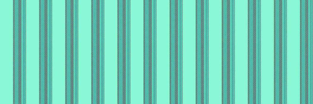 Ribbon seamless textile vertical, abstraction pattern fabric texture. Menu background lines stripe in teal and dark colors. vector