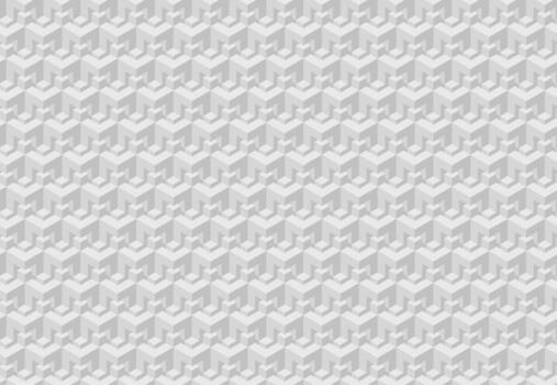 Subtle grey isometric pattern. Elegant geometric design, ideal for backgrounds, textures, or website design. Creates a sense of depth and order, perfect for modern and minimalist projects. vector