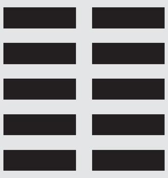 Abstract geometric pattern of parallel black horizontal bars against a light gray background creating a minimalist visual design vector