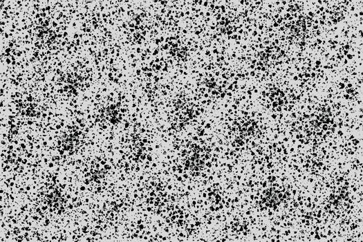 Abstract monochromatic speckled texture with random dark and light gray speckles creating a noisy visual pattern vector
