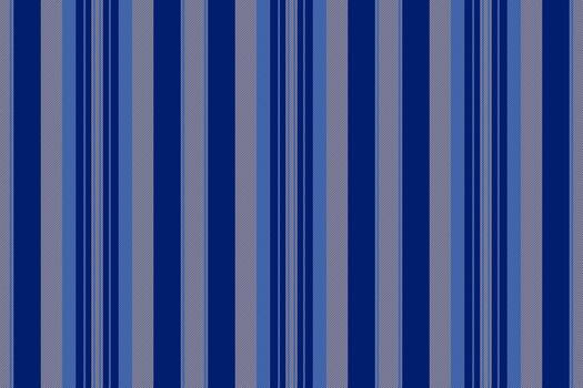 Graphical stripe fabric background, pastel lines texture vertical. Manufacturing textile pattern seamless in blue and bisque colors. vector