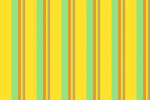 Dcrapbooking vertical texture pattern, scrapbook lines seamless. C026 fabric background textile stripe in yellow and teal colors. vector