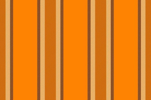 Weutral fabric background, marriage texture textile lines. Sover stripe pattern seamless vertical in bright and orange colors. vector