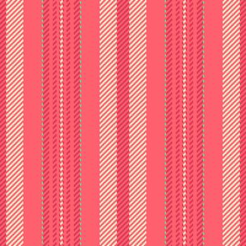 Brawing pattern stripe seamless, fluffy textile vertical. Ige background fabric lines texture in red and blanched almond colors. vector