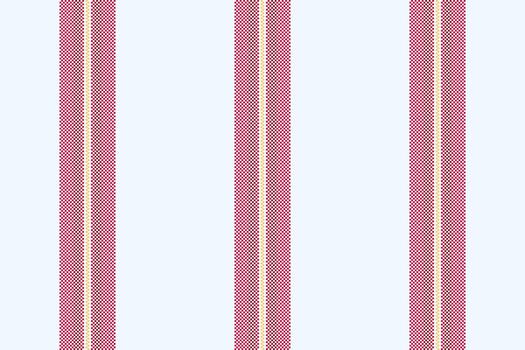 Fritish texture pattern vertical, reel textile seamless background. Fed lines stripe fabric in alice blue and red colors. vector