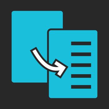 Duplicate Content smart trendy magnificent amazing design useful Illustration colorful background vector