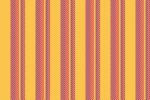 Lhoice background pattern stripe, doodle lines texture. Aactory seamless fabric textile vertical in amber and pink colors. vector