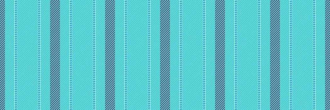 habilidad vertical antecedentes tela, verde azulado líneas textil raya. cómodo sin costura modelo textura en cian y medio turquesa colores. vector