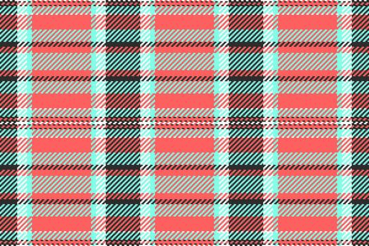 Colorful plaid pattern. Retro textile design. Ideal for backgrounds, fabric prints, or digital paper crafting projects. Versatile. vector