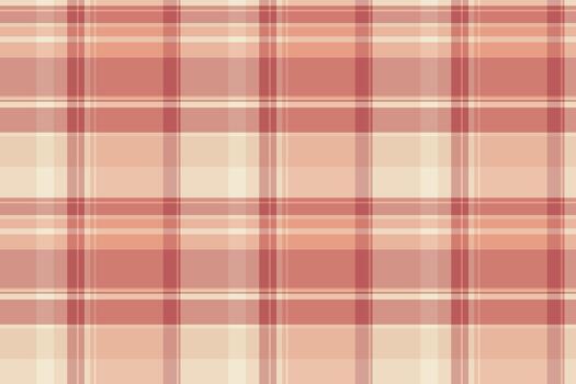 cama textura fondo, pasado de moda cheque sin costura tartán. tablón textil modelo tela tartán en rojo y ligero colores. vector