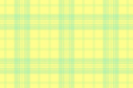 Fresh, pixelated plaid pattern in pastel yellow and mint green. Versatile design for digital backgrounds, textiles, or retroinspired visuals. Sweet, gentle and modern. vector