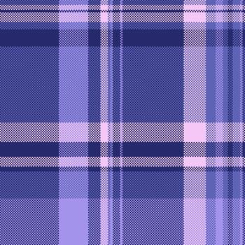 Pixelated plaid background in cool blue tones. Perfect for digital design, retro aesthetics, and modern textures. Creates depth and visual interest. vector