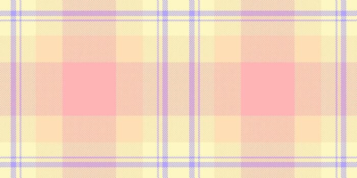 Gentle pastel plaid pattern with a retro pixelated feel. Ideal for backgrounds, textiles, or designs needing a soft, vintage touch. Versatile for any project. vector