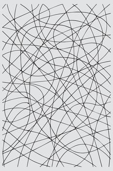 resumen geométrico modelo con superposición curvo y Derecho líneas creando un complejo visual textura en un ligero antecedentes vector