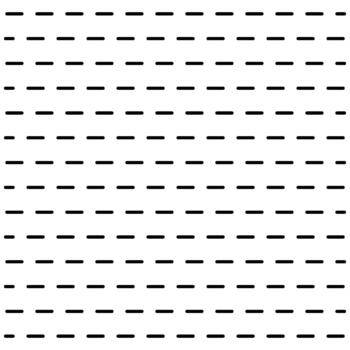 Abstract background of repeating dashed lines creating a minimalist and modern geometric pattern with subtle texture vector