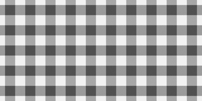 Thin plaid background seamless, repetition textile tartan. National pattern check texture fabric in white and neutral colors. vector