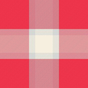 clásico rojo y blanco tartán modelo. versátil antecedentes para diseño, fiesta temas, textiles, o rústico diseños un consolador, eterno textura. vector