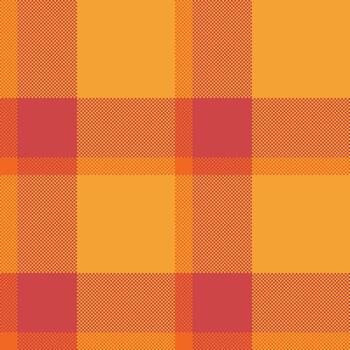 Seamless plaid pattern featuring warm, autumntoned colors. Use it for backgrounds, textiles, or adding a cozy, classic touch to your design. vector