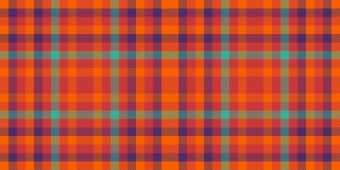 Figure seamless background, micro textile pattern check. Front tartan texture fabric plaid in red and bright colors. vector