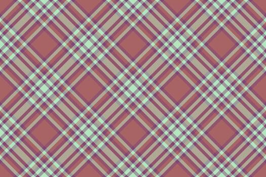 mujer tartán antecedentes , evento modelo textura textil. composición sin costura tartán cheque tela en rojo y rosado colores. vector