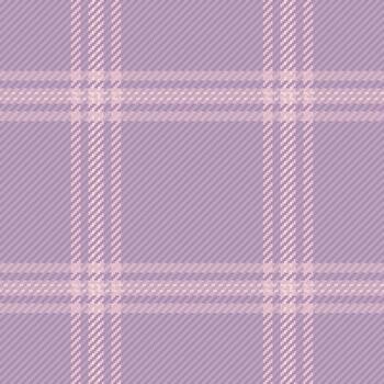 Elegant tartan pattern in soft lavender hues. Perfect for backgrounds, textiles, or designs needing a touch of classic style and understated charm. Versatile subtle. vector