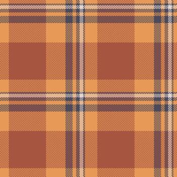 detallado tartán píxel modelo. ideal para antecedentes, tela diseño, y textiles. evoca calor y tradición. crea un rústico, atractivo estético. vector