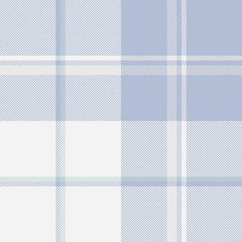 A calming, pixelated plaid design in soft blues and whites. It evokes comfort, serenity, and a cozy feel. Perfect for backgrounds, textiles, or design projects. vector