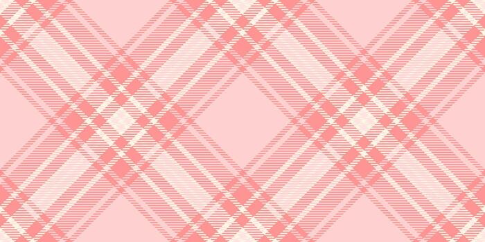 Tidy background check, covering pattern texture plaid. African fabric tartan seamless textile in red and light colors. vector