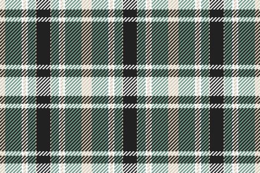 Classic tartan pattern with dark green, tan, and black stripes. Versatile textile for backgrounds, design elements, and winterthemed projects. vector