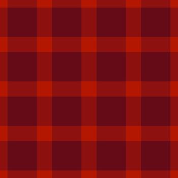 vacío sin costura tartán fondo, blanco modelo tela textil. sofá tartán cheque textura en rojo color. vector