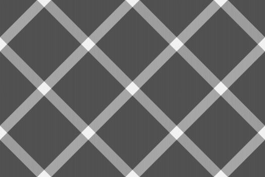 Warmth textile plaid , service texture seamless background. Genuine tartan check pattern fabric in neutral and grey colors. vector