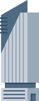 rascacielos edificio representando moderno urbano arquitectura vector