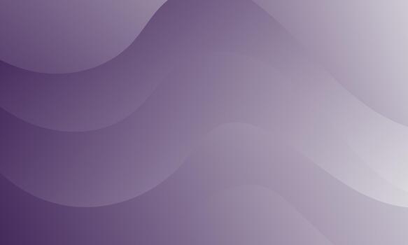 Smooth flowing abstract purple gradient background with subtle wavy lines and elegant, modern design suitable for creative digital projects vector
