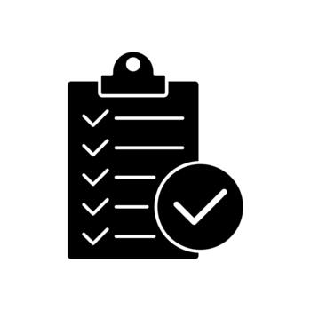 icono un pruebas, aislado en contra un limpiar antecedentes. vector